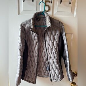 32 Degrees Women's Quilted Puffer Jacket - Gray